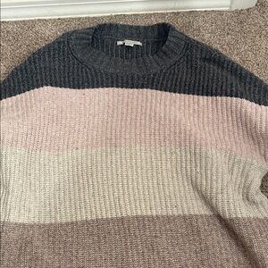 American Eagle Outfitters Gray Knit Sweater